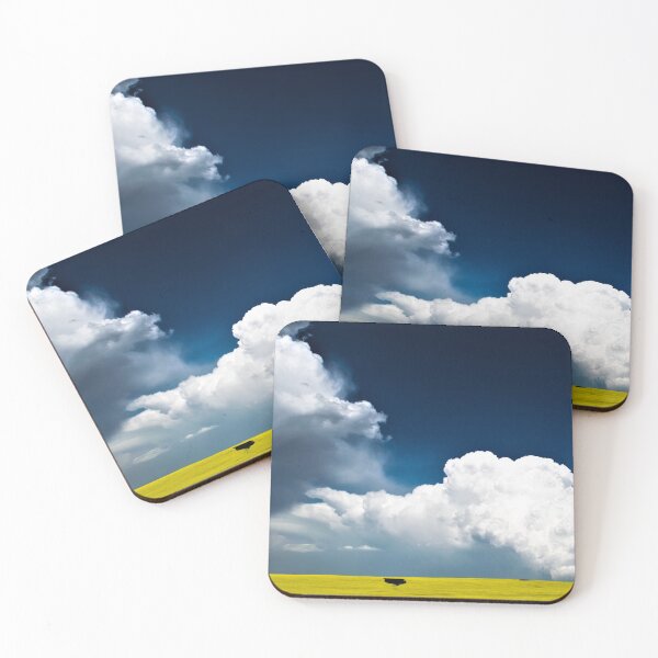 Item preview, Storm over canola field designed and sold by CanadianWild418.