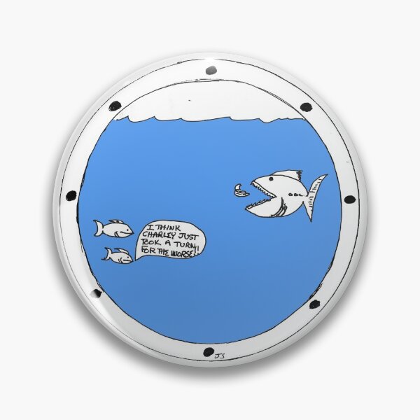 Item preview, FishQuips No. 21: Don't Turn Back, Fish Humor Comic designed and sold by FishQuips.