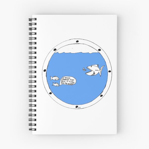 Item preview, FishQuips No. 21: Don't Turn Back, Fish Humor Comic designed and sold by FishQuips.