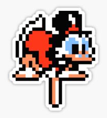 DuckTales Scrooge McDuck Pogoing Sticker