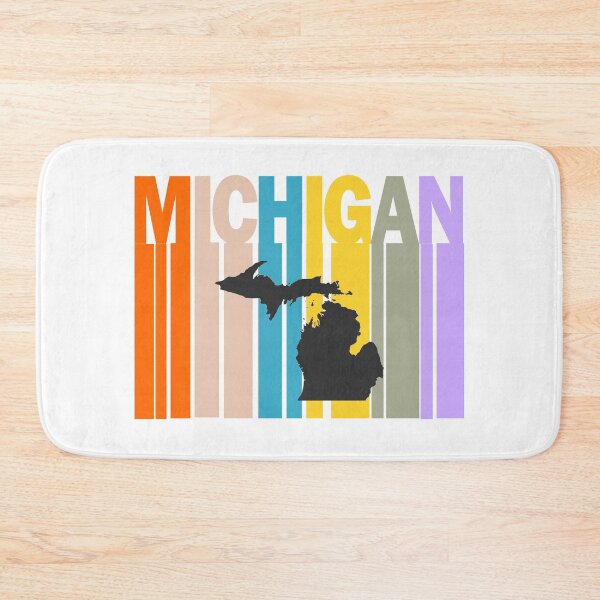 Item preview, Michigan Vintage State Map designed and sold by ArtistThara.
