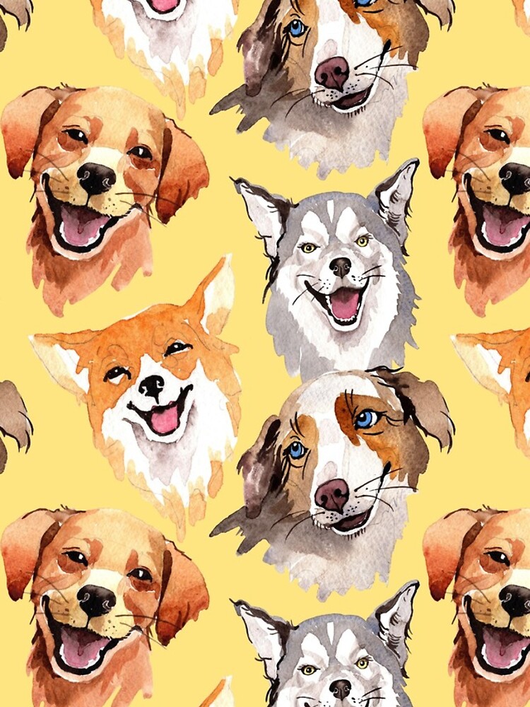 Thumbnail 4 of 4, iPhone Case, Dogs pattern designed and sold by remonss.