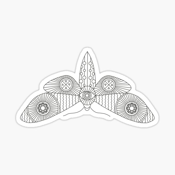 Aperçu de l'œuvre Papillon étrange le rêveur créée et vendue par susana-designs.