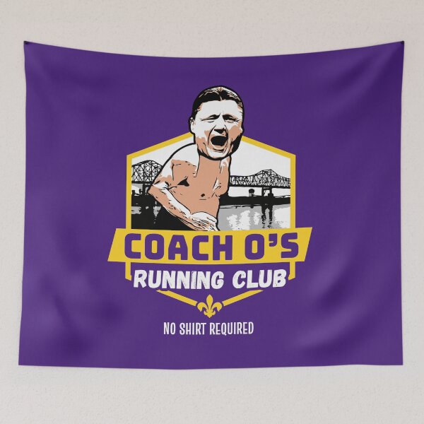 Item preview, Coach O's Running Club Funny Jogging Meme designed and sold by SLAG-Creative.