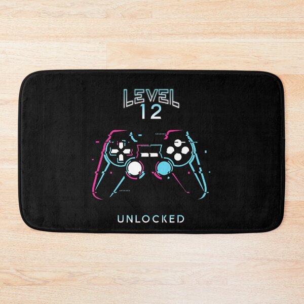Item preview, Level 12 Unlocked. 12th Birthday Gamer Twelve years old Video game party designed and sold by jorgeurbina.