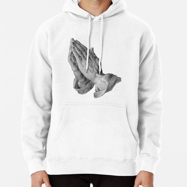 Sudadera con capucha «Manos rezando con Rosario» de teddysquare | Redbubble