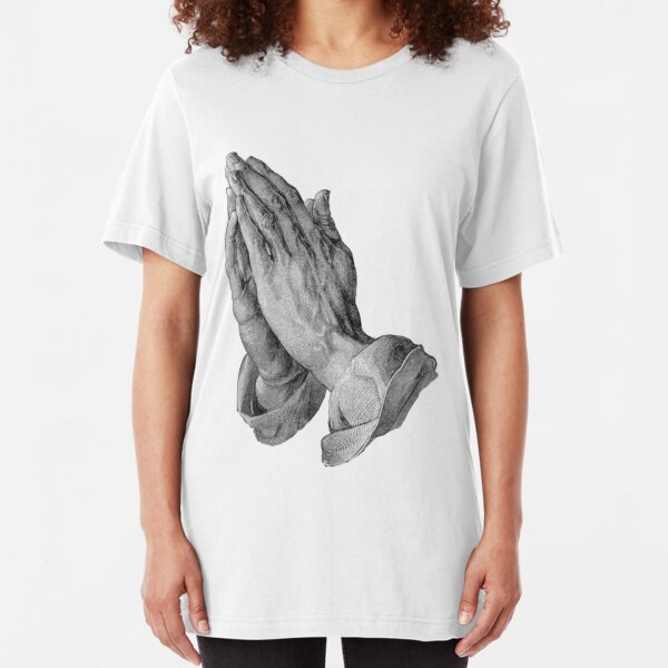 Durer - Hands Praying Slim Fit T-Shirt