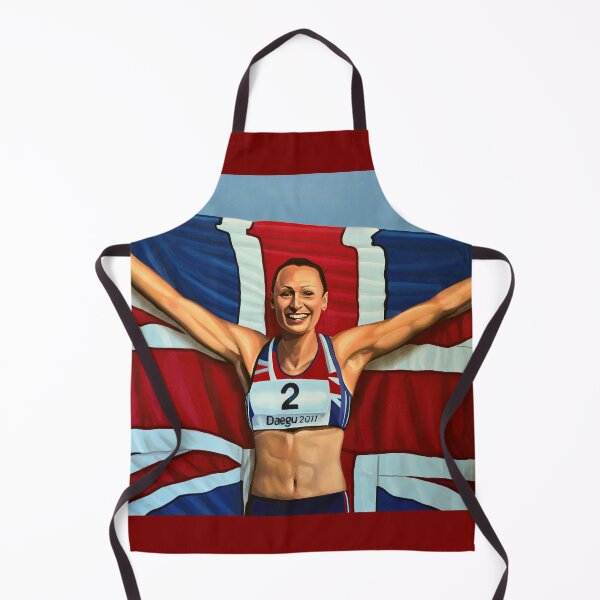 Item preview, Jessica Ennis painting designed and sold by PaulMeijering.