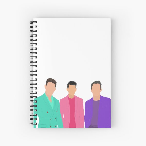 Jonas Brothers Spiral Notebook