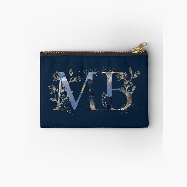 Artikelvorschau, Blumeninitialen MB, monogrammiert entworfen und verkauft von PinkLotusArt.