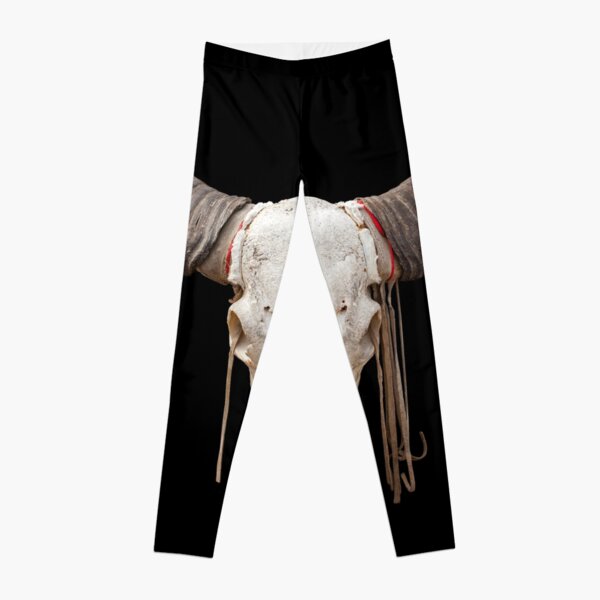 cow skull leggings