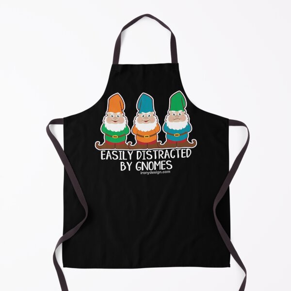 Item preview, Cute Easily Distracted by Gnomes  designed and sold by ironydesigns.