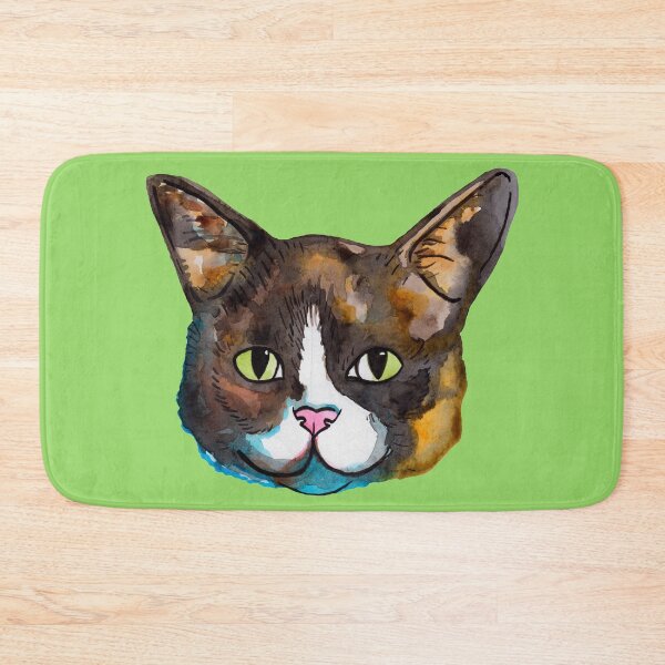 Item preview, Cute watercolor kitty cat designed and sold by susserain.