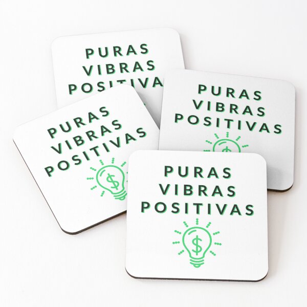 Item preview, Frase en Español Puras Vibras Positivas designed and sold by Mexihumor Store.