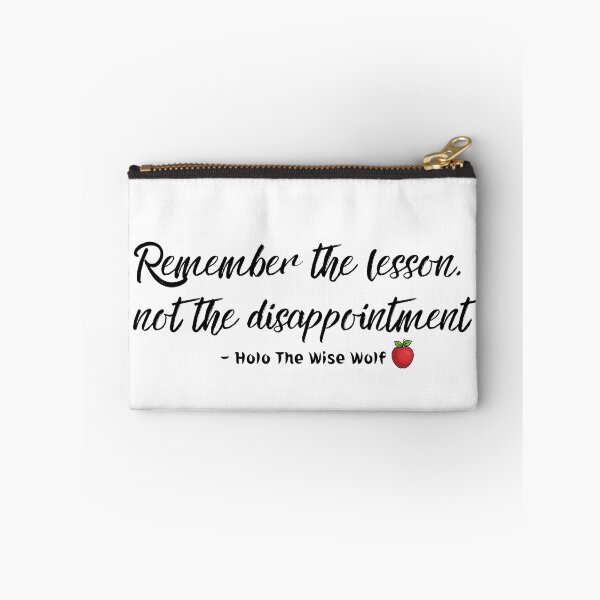 Item preview, Holo the wise wolf quote designed and sold by CeasarBratz.