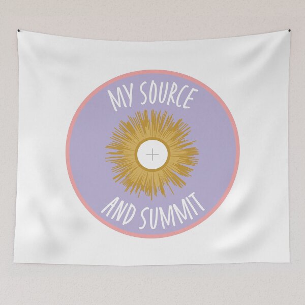 Item preview, The Eucharist: My Source and Summit designed and sold by Modern World Catholic.