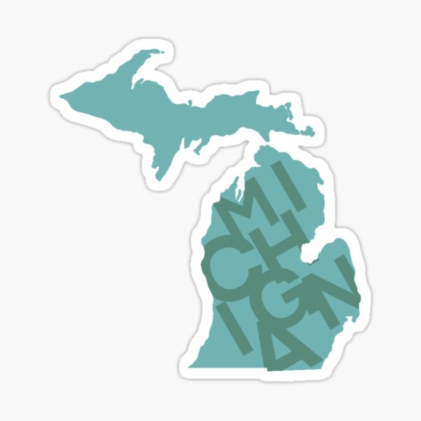 Item preview, Two Tone Michigan State Word Art - Green designed and sold by jaelynandrade.