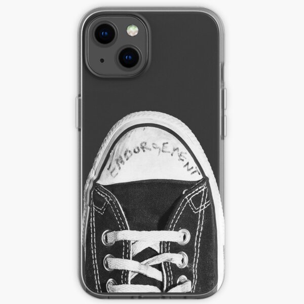 Kurt Cobain Endorsement Converse Sneaker Coque souple iPhone