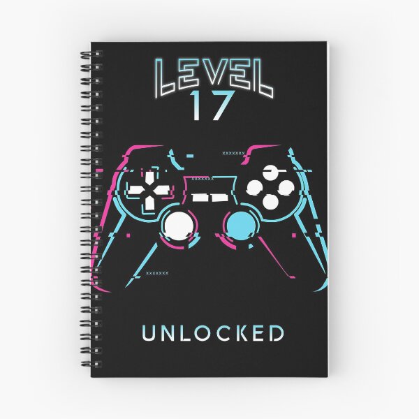 Item preview, Level 17 Unlocked. 17th Birthday Gamer Seventeen years old Video game gift designed and sold by jorgeurbina.