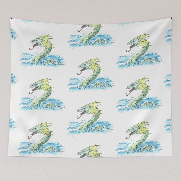 Item preview, Sea Serpent designed and sold by Old Soul Imagination .