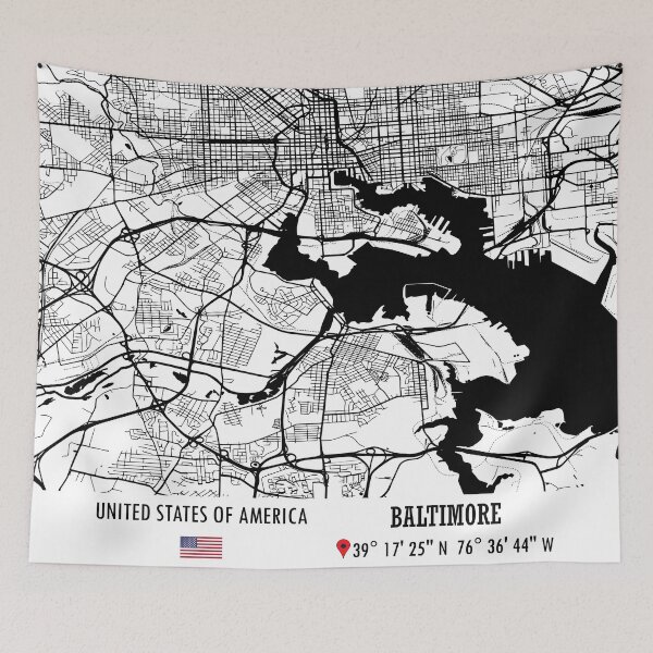 Item preview, Baltimore, USA designed and sold by hatimelhag.