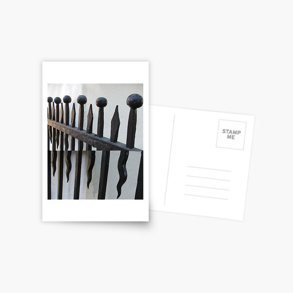 The Fence by Elisabeth and Barry King™ Postcard