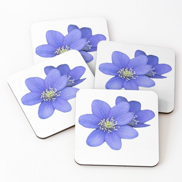 Item preview, indigo flower aesthetic  designed and sold by pickleice.