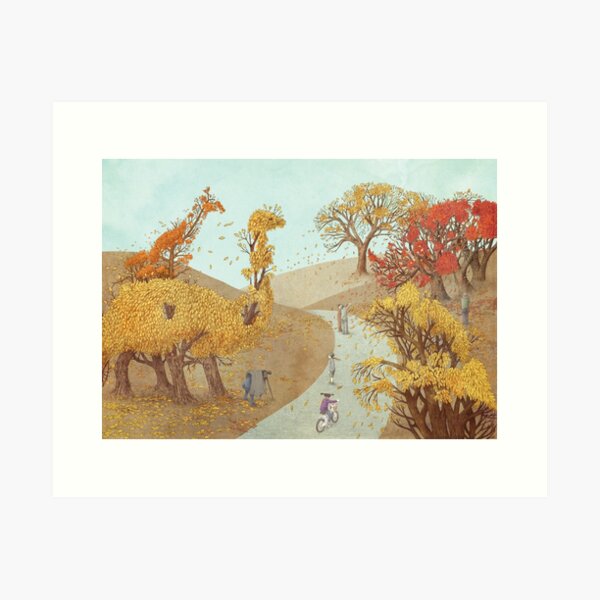 Item preview, The Night Gardener - Autumn Park designed and sold by Eric Fan.