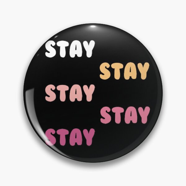 Item preview, Stray Kids STAY Fandom Name Pack PINK [BUY MEDIUM OR LARGER FOR STICKER PACK] designed and sold by SugarSaint.
