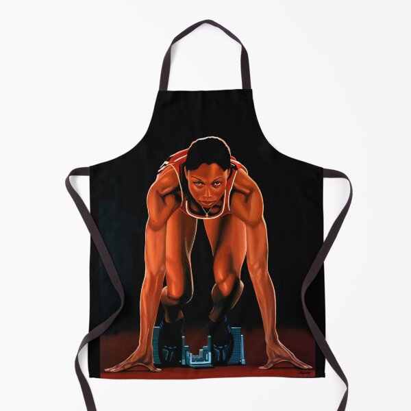 Item preview, Allyson Felix painting designed and sold by PaulMeijering.