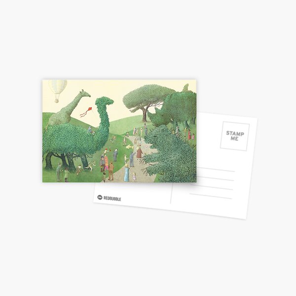 The Night Gardener - Summer Park Postcard