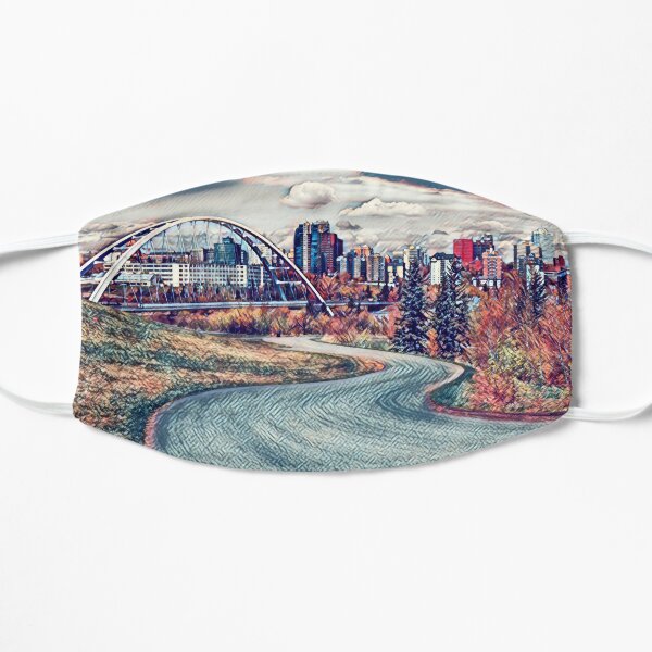 Edmonton River Valley- Alberta, Canada Mask