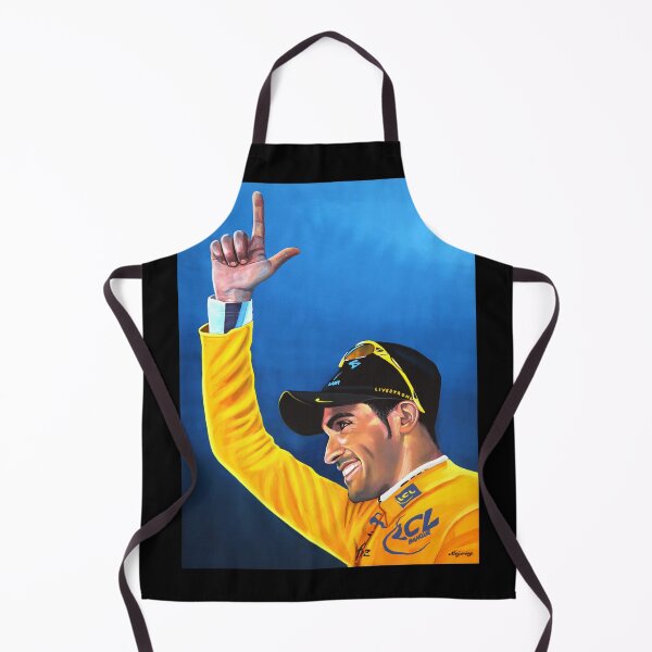 Item preview, Alberto Contador painting designed and sold by PaulMeijering.