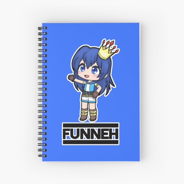 Murder Mystery 2 Spiral Notebooks Redbubble - funny hiding spot roblox murder mystery 2 w gamer chad