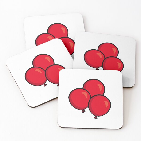 Item preview, Red Balloons designed and sold by MisterGooseShop.