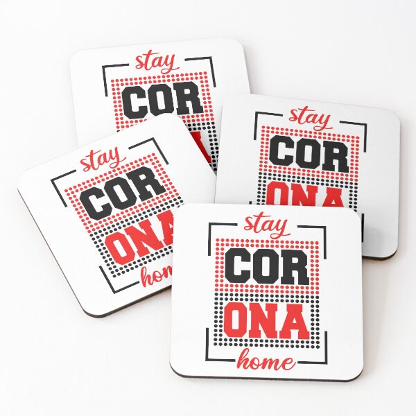 Item preview, Stay Home COVID 19 2020 Social Distance Design Sticker designed and sold by Shirtilike.