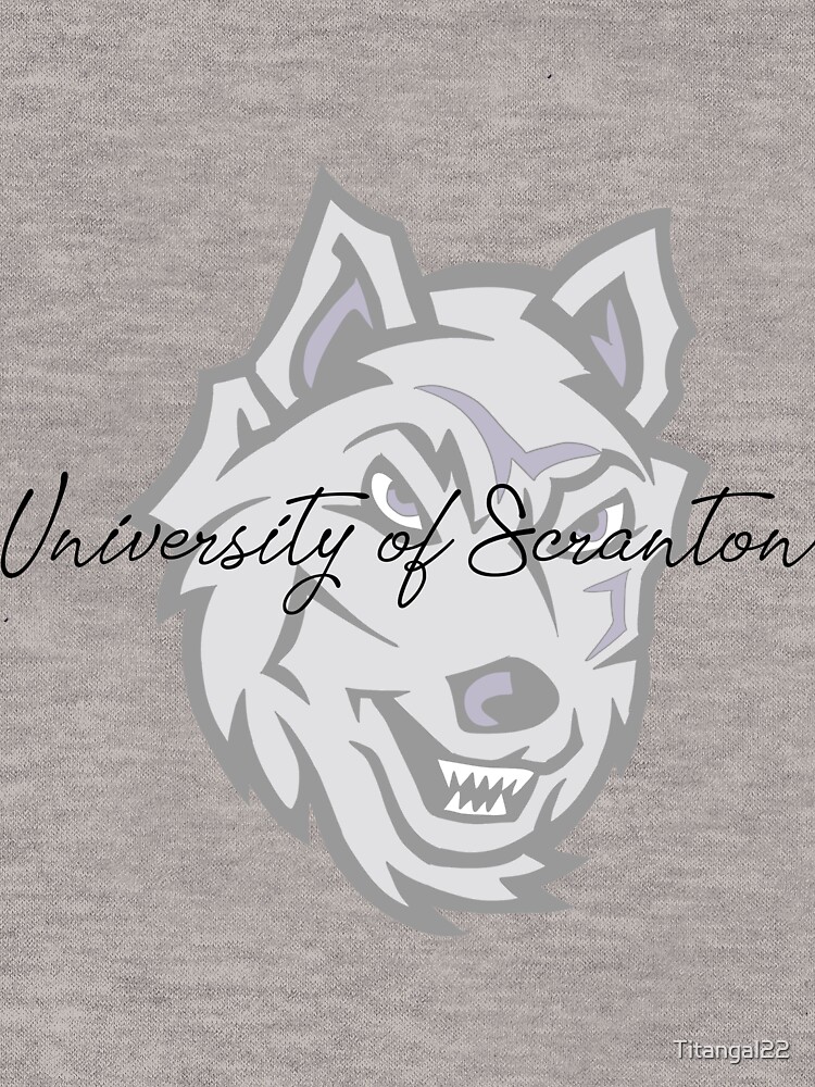 "University of Scranton" Lightweight Hoodie for Sale by Titangal22