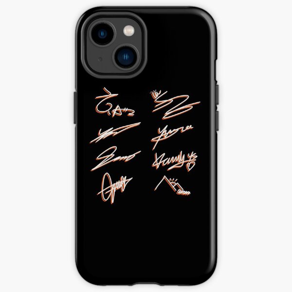 FIRMAS DE ATEEZ Funda resistente para iPhone
