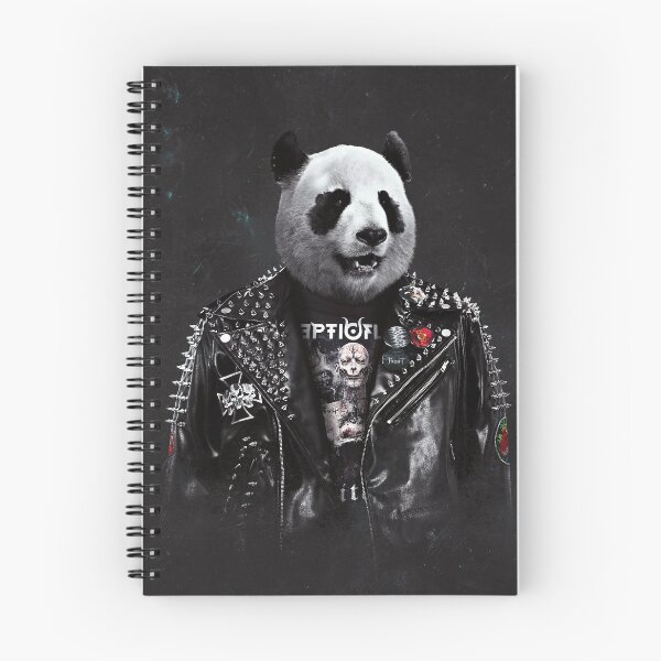 Item preview, Metalhead Panda designed and sold by rikkichan.