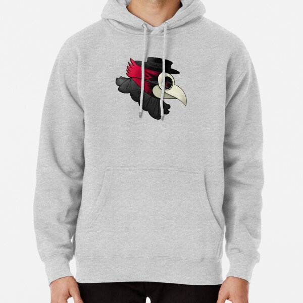 Redbird Plague Doctor Pullover Hoodie