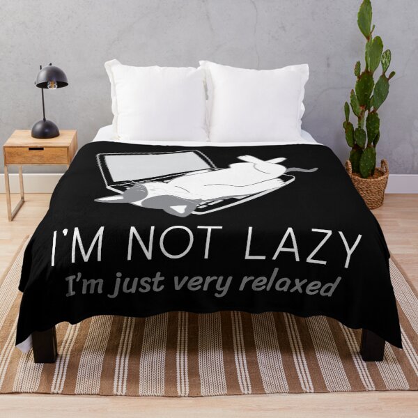 Item preview, Lazy cat on notebook designed and sold by infleims.