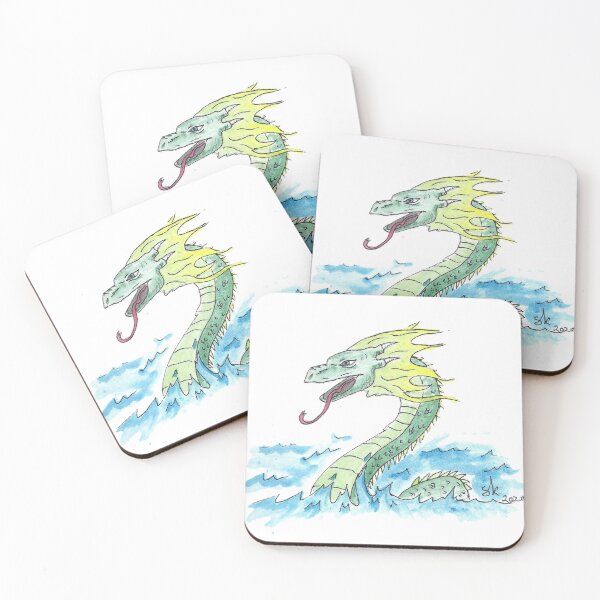 Item preview, Sea Serpent #2 designed and sold by Old Soul Imagination .