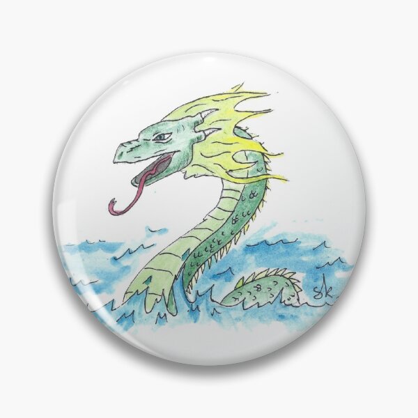 Item preview, Sea Serpent #2 designed and sold by Old Soul Imagination .