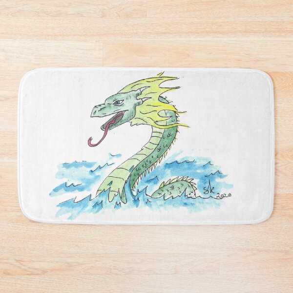 Item preview, Sea Serpent #2 designed and sold by Old Soul Imagination .