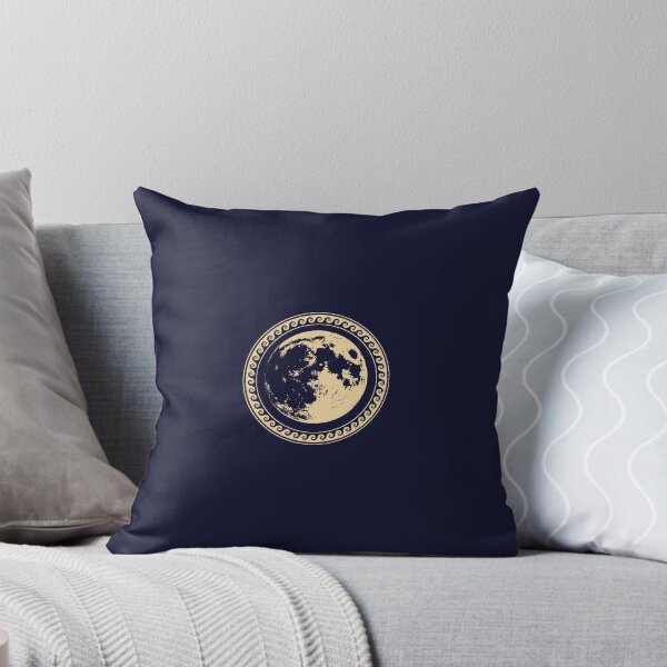 Item preview, Greek moon - blue designed and sold by ForgottenArts.