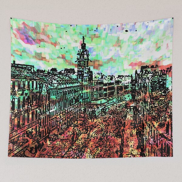 Item preview, COLLAGE 22A - GLASGOW designed and sold by RFDEZIII.