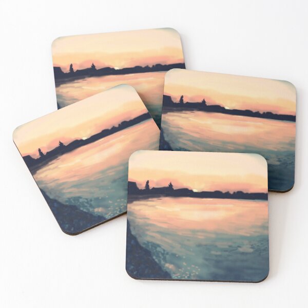 Item preview, Eastern Shore Sunset designed and sold by PaintedPuffer.