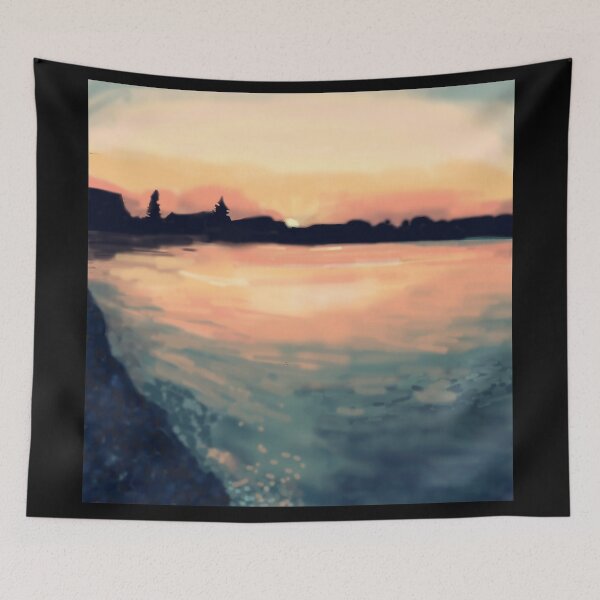 Item preview, Eastern Shore Sunset designed and sold by PaintedPuffer.