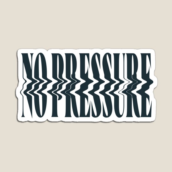 Item preview, No Pressure Stylized Logo V2 - Logic designed and sold by crossroadsts.