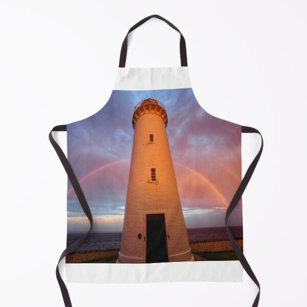 Item preview, Double rainbow at Cantick Head Lighthouse on the Orkney island of Hoy in Scotland designed and sold by Alan Mackinnon.